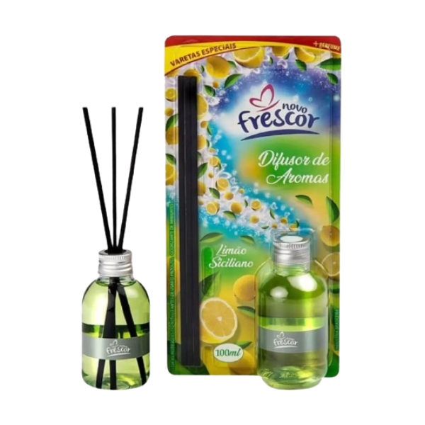 DIFUSOR 100ML  LIMÃO SICILIANO  CX C/12