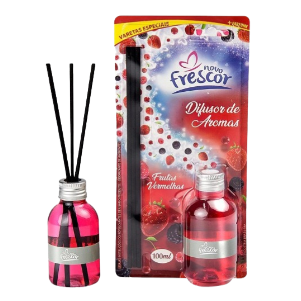 DIFUSOR 100ML  FRUTAS VERMELHAS  CX C/12