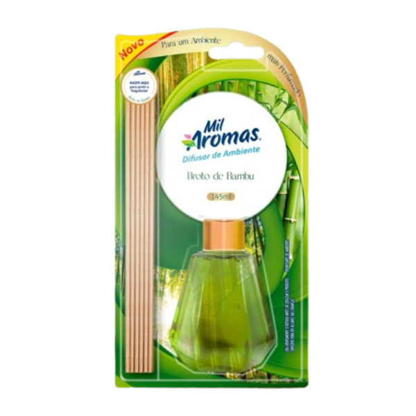 DIFUSOR MIL AROMAS  BROTO DE BAMBU  145ML  1UN