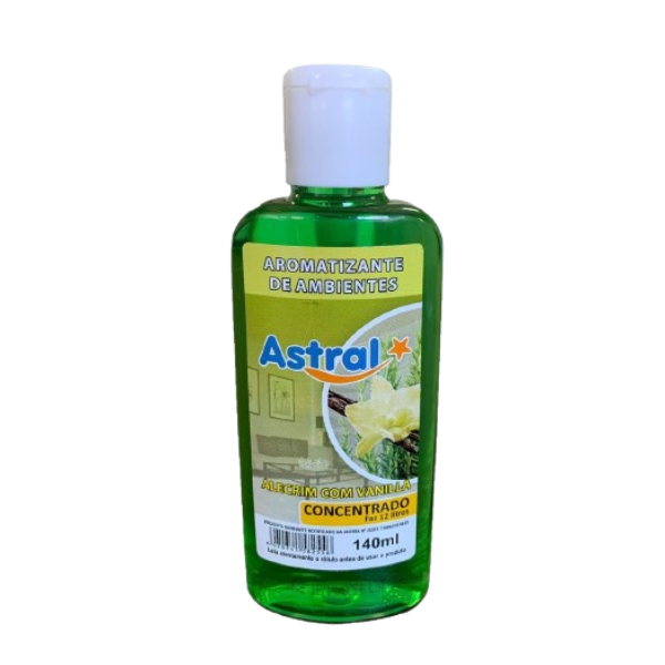 AROMATIZANTE DE  AMBIENTE ASTRAL ALECRIM  C/ VANILLA 12X140 ML