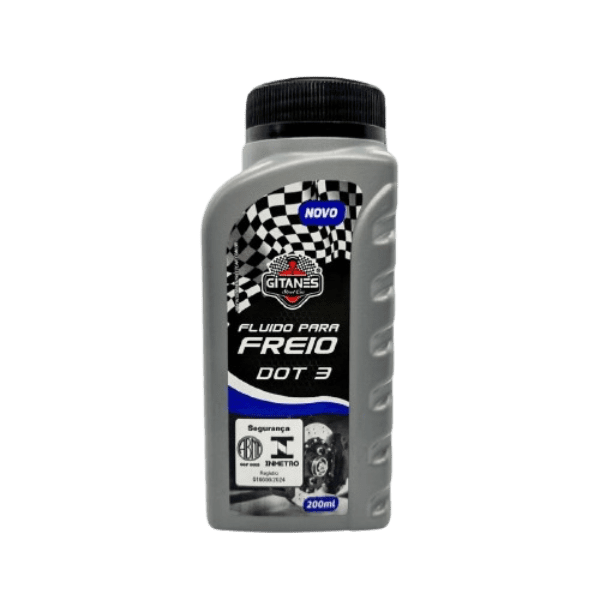 FLUIDO PARA FREIO  GITANES DOT3 6X200ML