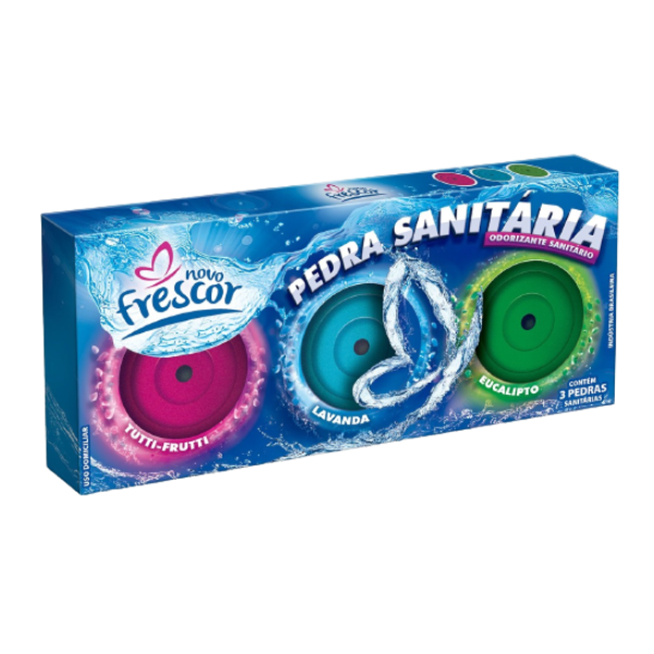 PEDRA SANITÁRIA  NOVO FRESCOR  48X3 UNID.