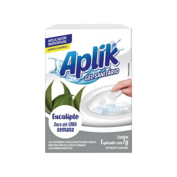 GEL ADESIVO APLIK  7GX1 EUCALIPTO 12 UNID CARTUCHO UNITÁRIO