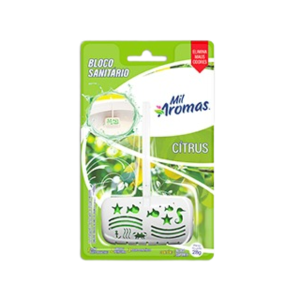 BLOCO SANITÁRIO MA  APARELHO CITRUS  28G CX C/ 24 UND