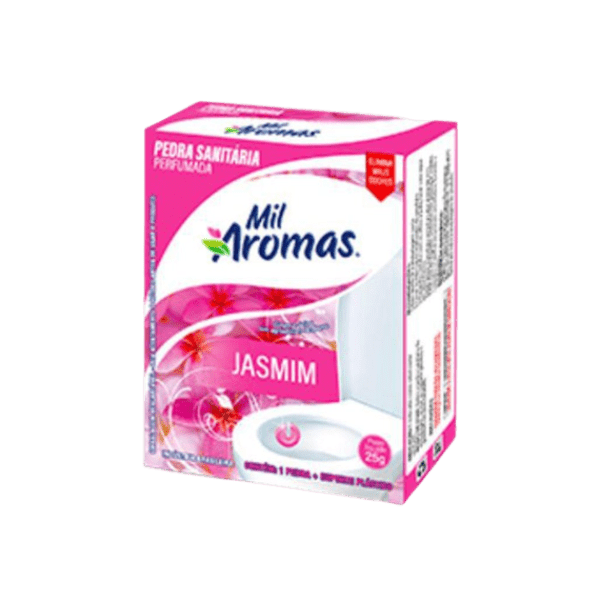 PEDRA SANITÁRIA MA  JASMIM CX 25 GR  SHRINK C/ 12 UNID