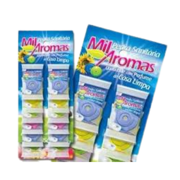 PEDRA SANITARIA  MIL AROMAS 12X12  25G (PS 12)