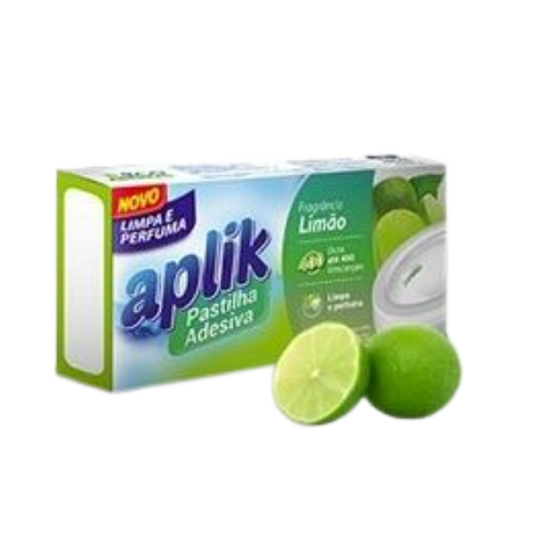 PASTILHA SANITÁRIA  APLIK 10GX3 LIMÃO  12 UNID