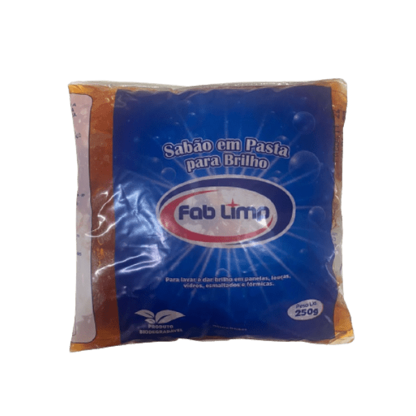SABÃO EM PASTA BRILHO FAB LIMP 40X250 GR