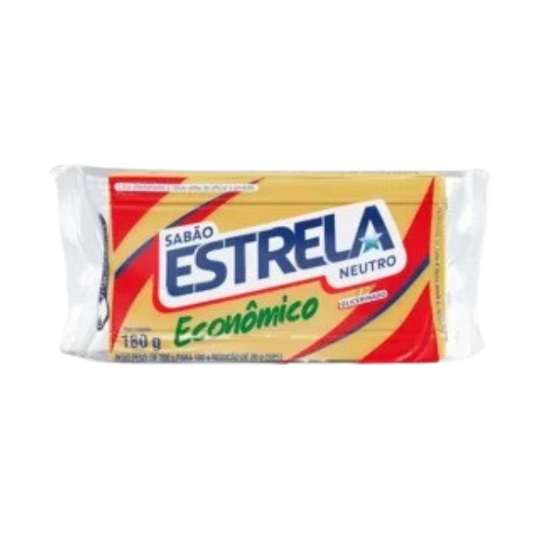 SABAO EM BARRA  ESTRELA ECONOMICO  UNITARIO 10X180GR