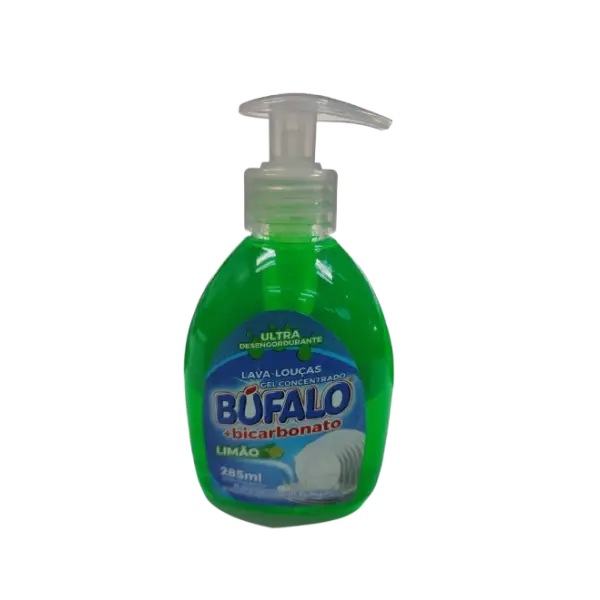 LAVA LOUCAS LIMAO BICARBONATO BUFALO 12X285ML PUMP