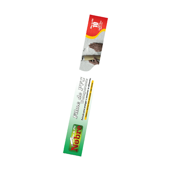 FILME DE PVC NOBRE 10MX28CM CX C/50 UNID.