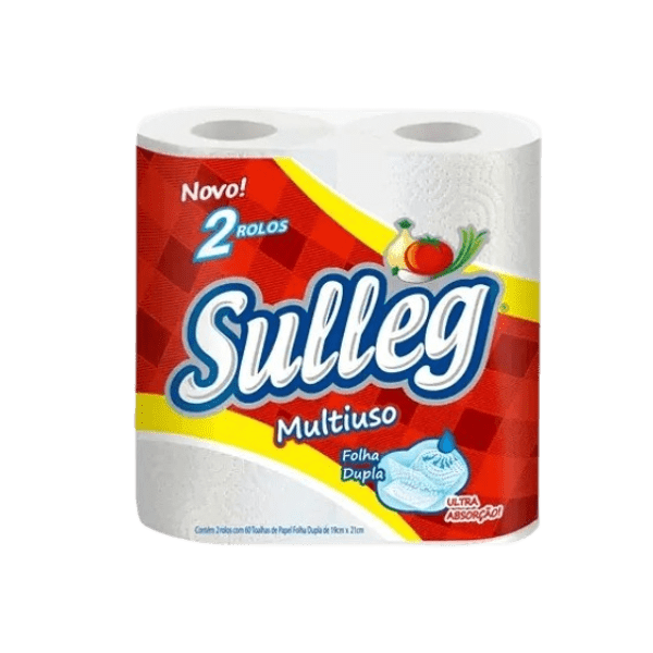 PAPEL T. SULLEG FD FD  C/12 UNID 2 ROLOS  21CMX120 FOLHAS