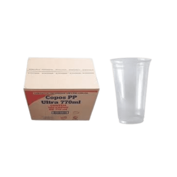 COPO 770ML  PP TRANSPARENTE  20X25UN