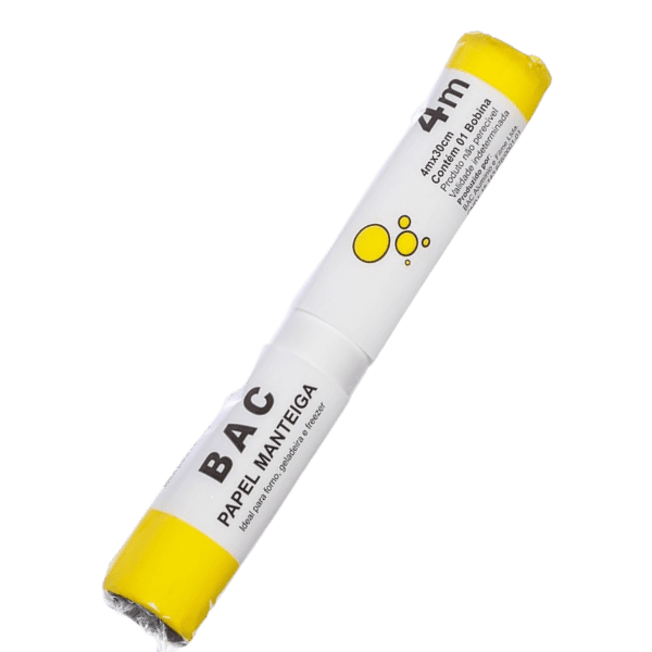 PAPEL MANTEIGA BAC 2,5X28CM CX  C/ 50 UNID.