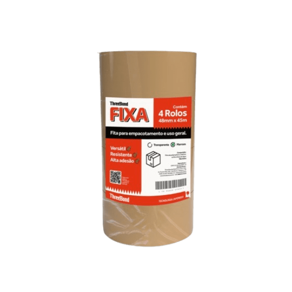 FITA EMPACOTAMENTO  T.BOND 48MMX45M TORRE 4PÇS