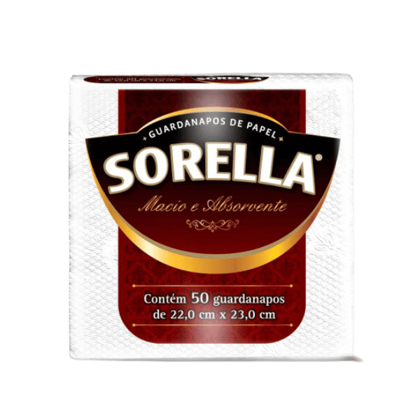 GDP SORELLA PCT 16UN 22X23CM  C/50 UNID.