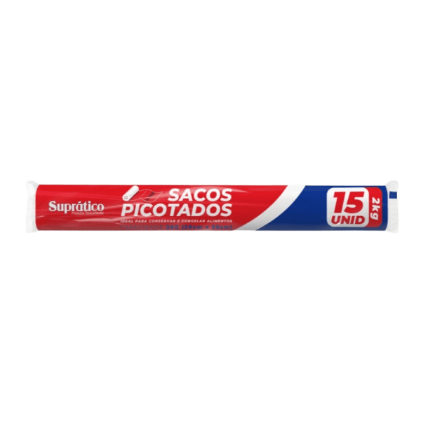 SACO PICOTADO SUPRATICO 2KGX15UN 20CMX30CM CX/50UN.