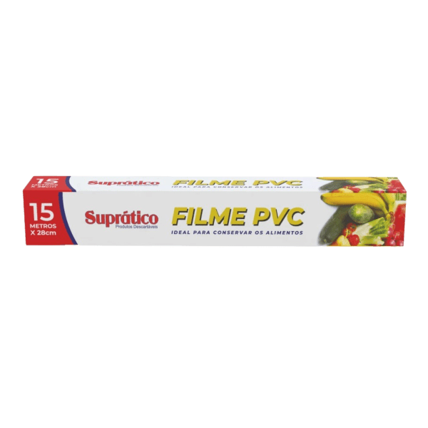FILME PVC SUPRATICO 28CMX15MTS CX/25UN.