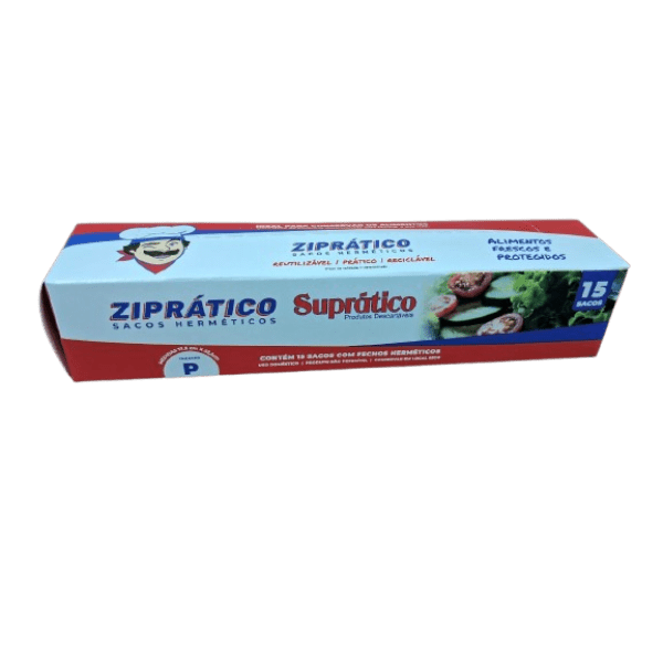 SACO HERMETICO SUPRATICO P C/15 SACOS CX C/25UN.
