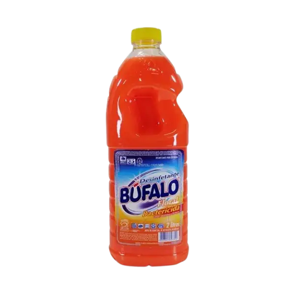 DESINFETANTE FLORAL BÚFALO 6X2 LITROS