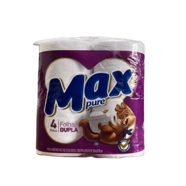 PAPEL HIG. MAX  PURE F. DUPLA  16X4 30MT