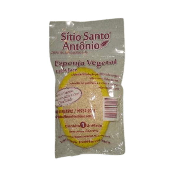 ESPONJA VEGETAL DUPLA FACE C/50