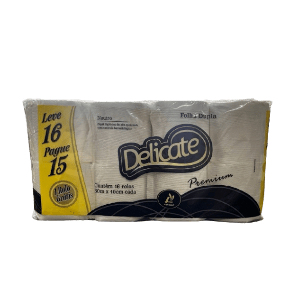 PAPEL HIG. F.  DUPLA DELICATE  4X16X30MT