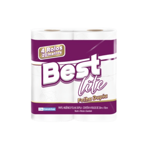 PAPEL HIG. BEST 24X4 ROLOS 20M