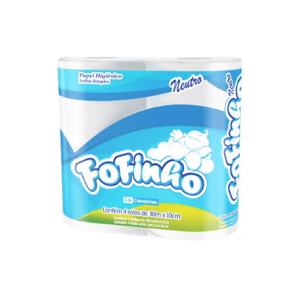 PAPEL HIG. FOFINHO  F. SIMPLES 16X4  ROLOS 30M