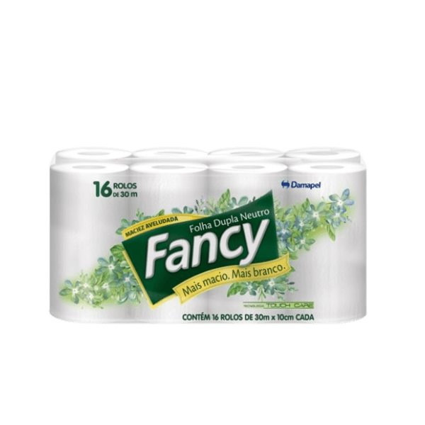 PAPEL HIG. FANCY  F. DUPLA 4X16  ROLOS 30MT