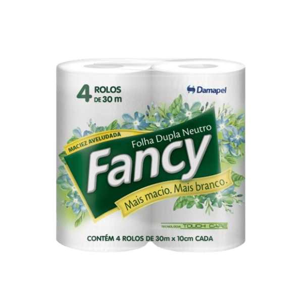 PAPEL HIG. FANCY  F. DUPLA 16X4  ROLOS 30MT