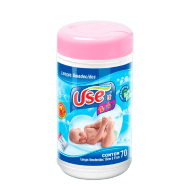POTE LENCO  UMEDECIDO USE IT  ROSA 12X70UN