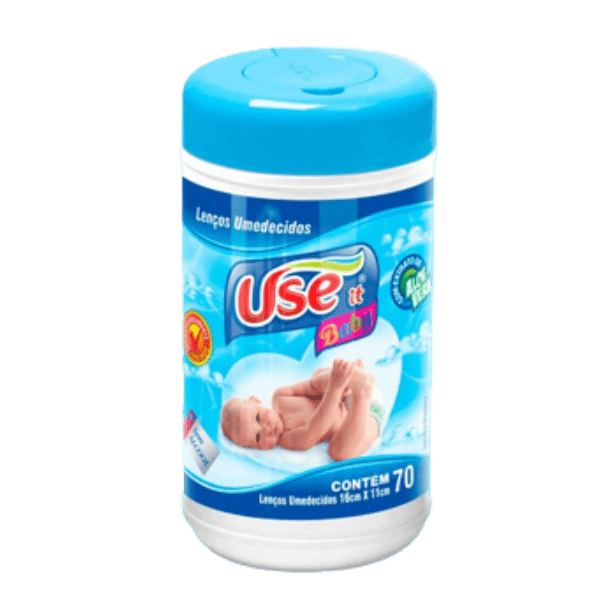 POTE LENCO  UMEDECIDO USE IT  AZUL 12X70UN