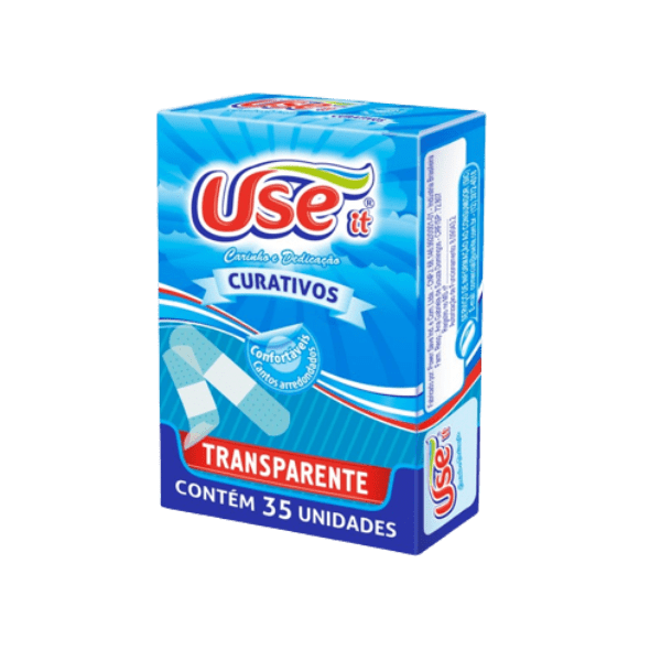 CURATIVO USE IT  TRANSPARENTE  12X35UN
