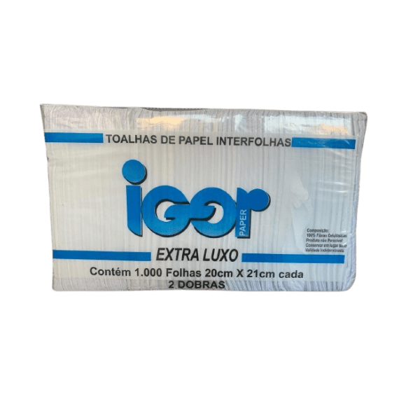 PAPEL INTERFOLHA  IGOR EXTRA LUXO  1000FLHS 20X21CM