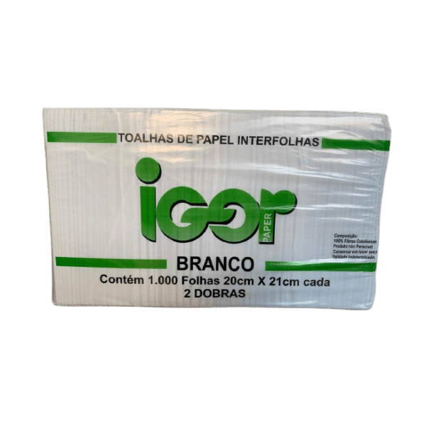 PAPEL INTERFOLHA  IGOR BRANCO  1000FLHS 20X21CM