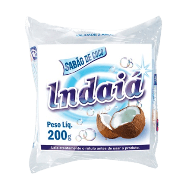 SABÃO DE COCO  INDAIA 30X200 GR