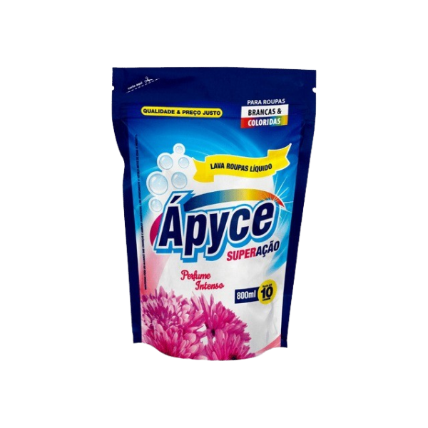 LAVA ROUPAS LIQUIDO  APYCE AZUL SUPERACAO  12X800ML SACHE