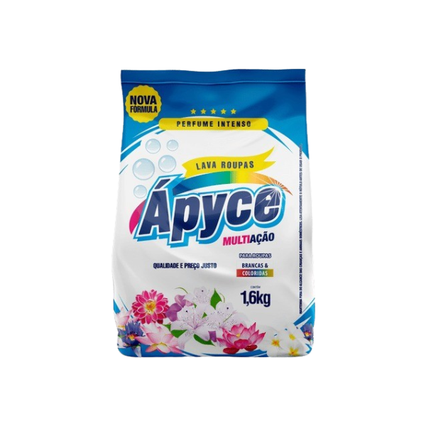 LAVA ROUPAS APYCE   AZUL 13X1,6KG  SACHE 1,600KG