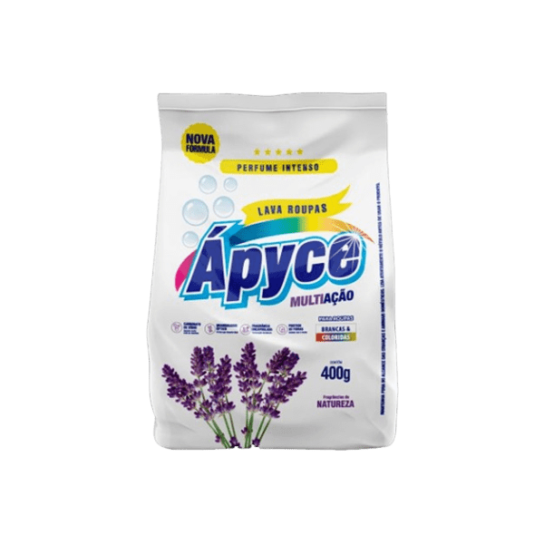 LAVA ROUPAS APYCE  BRANCO NATUREZA  50X400GR SACHE