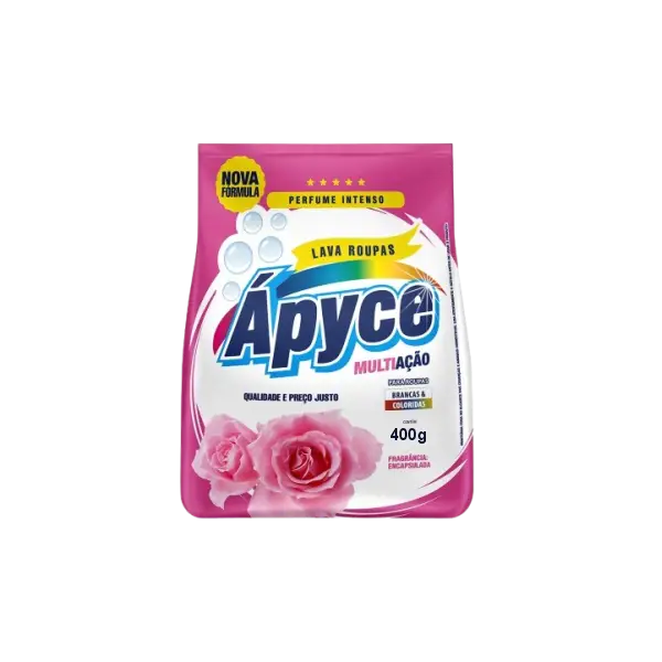 LAVA ROUPAS APYCE  ROSA ENCAPSULADA  50X400GR SACHE
