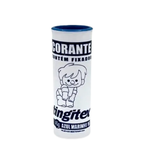 TINGITEX 6UNID.  AZUL MARINHO 16