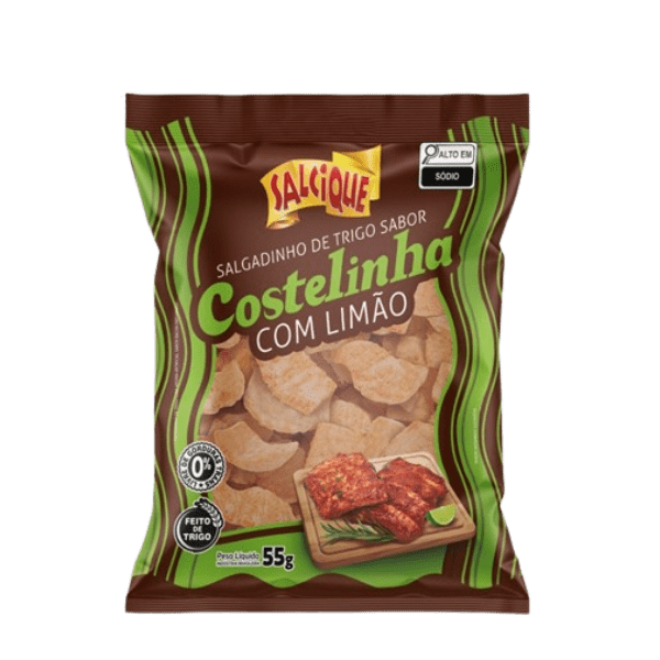 BACON SALCIQUE  COSTELINHA COM  LIMÃO 20X55GR