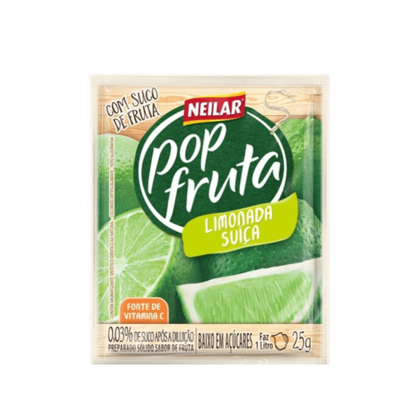 POP FRUTA NEILAR  LIMONADA SUICA  20X25GR