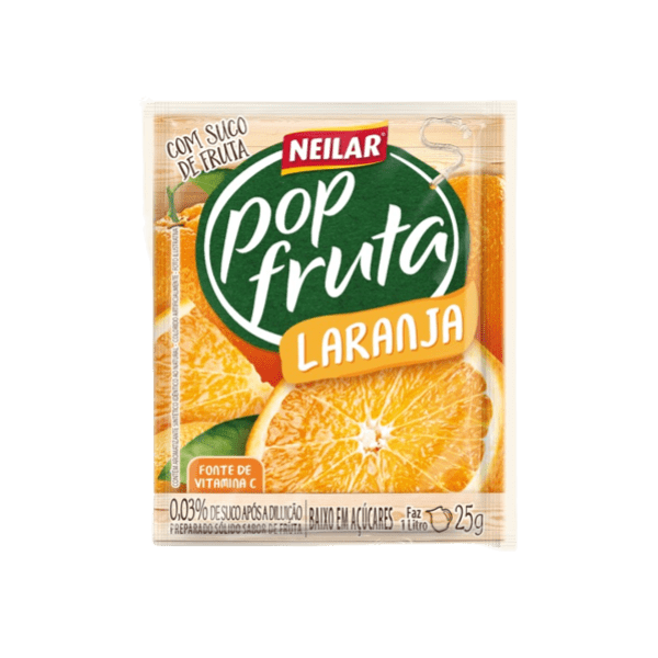 POP FRUTA NEILAR  LARANJA 20X25GR