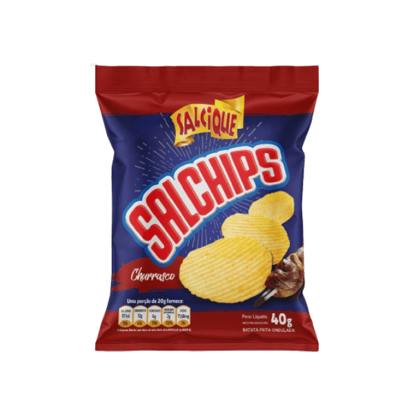 BATATA ONDULADA  CHURRASCO  20X40GR