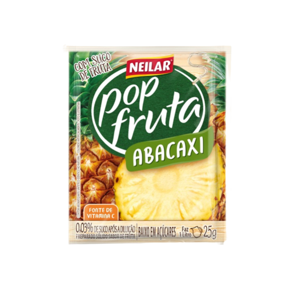 POP FRUTA NEILAR  ABACAXI 20X25GR
