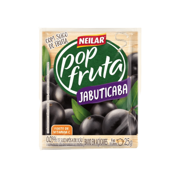 POP FRUTA NEILAR  JABUTICABA  20X25GR