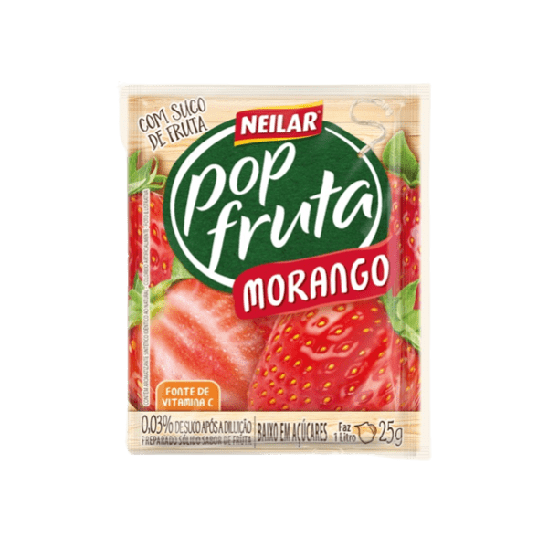 POP FRUTA NEILAR  MORANGO 20X25GR