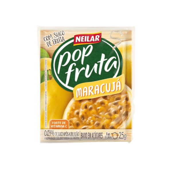 POP FRUTA NEILAR  MARACUJA 20X25GR